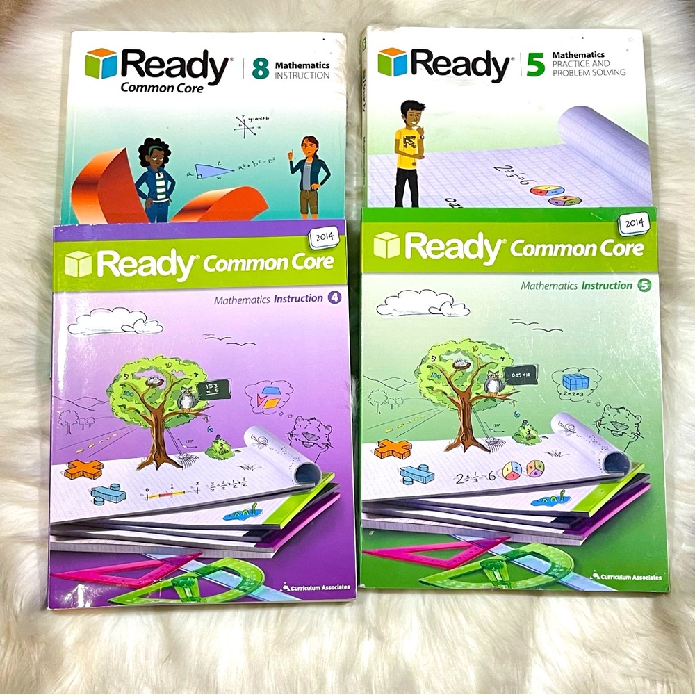 Ready Common Core Practice Math Books